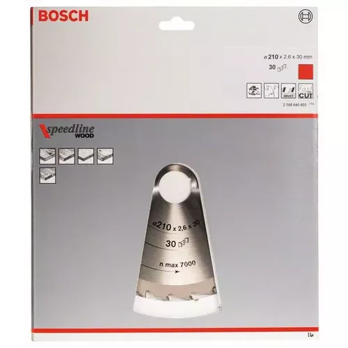 Pilový kotouč Speedline Wood BOSCH 2608640803