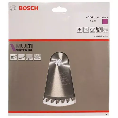 Pilový kotouč Multi Material BOSCH 2608640815