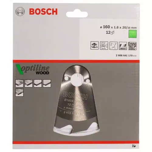 Pilový kotouč Optiline Wood BOSCH 2608641170