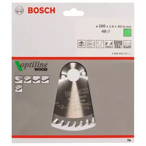 Pilový kotouč Optiline Wood BOSCH 2608641172