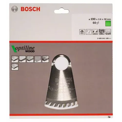 Pilový kotouč Optiline Wood BOSCH 2608641188