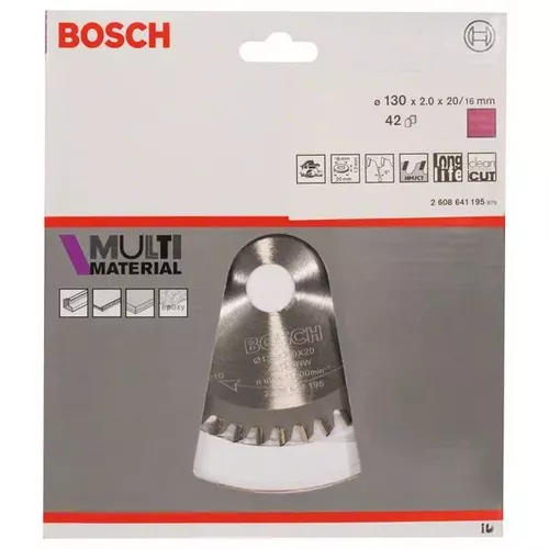 Pilový kotouč Multi Material BOSCH 2608641195