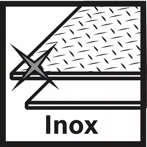 Plochý řezný kotouč Standard for Inox systému X-LOCK, 125×1×22,23 mm  BOSCH 2608619262