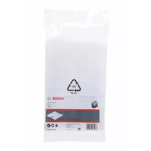 Vak na odpad 20l, plastový (5 kusů) pro vysavač GAS 12-25 PL BOSCH 2608000697