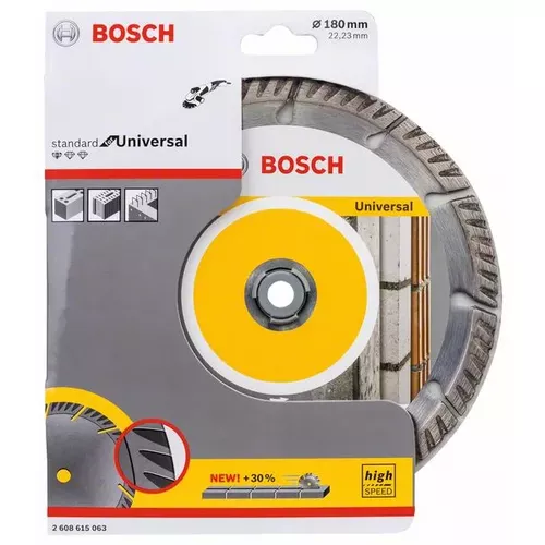 Diamantový dělicí kotouč Standard for Universal 180 × 22,23  BOSCH 2608615063