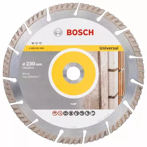 Diamantový dělicí kotouč Standard for Universal 230 × 22,23 BOSCH 2608615065