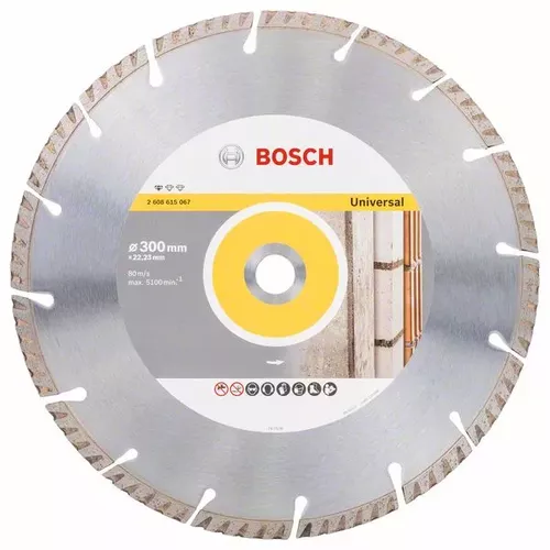 Diamantový dělicí kotouč Standard for Universal 300 × 22,23 BOSCH 2608615067