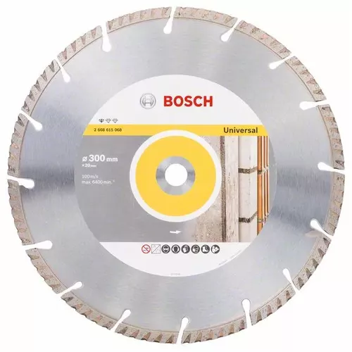 Diamantový dělicí kotouč Standard for Universal 300 × 20 BOSCH 2608615068