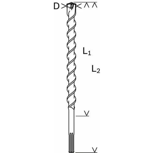 Vrták do kladiv SDS max-7 BOSCH 2608586788