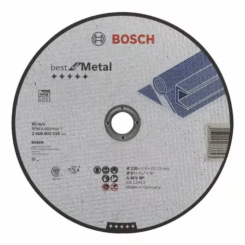 Dělicí kotouč rovný Best for Metal BOSCH 2608603530