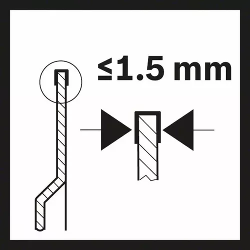 Karbidový segmentový pilový kotouč s tvrdokovovými zrny RIFF MATI 68 RST5 BOSCH 2608662578