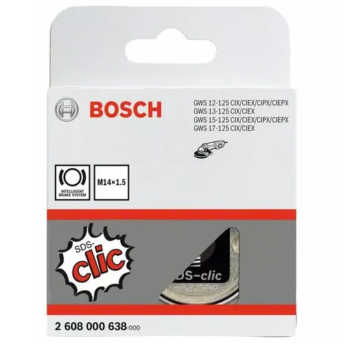 Rychloupínací matice SDS clic M 14 x 1,5 mm BOSCH 2608000638