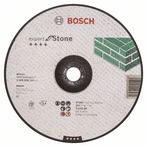 Dělicí kotouč profilovaný Expert for Stone  BOSCH 2608600227