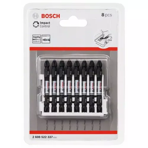 Sada šroubovacích bitů Impact Control, 8 ks BOSCH 2608522337