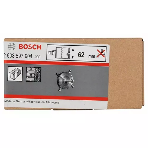 Středicí kříž pro diamantové vrtací korunky pro vrtání za sucha a záhlubník pro elektroinstalační krabice BOSCH 2608597904