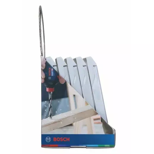 5dílná sada spirálových vrtáků HSS PointTeQ Hex 2–6 mm na stojanu  BOSCH 2607002825