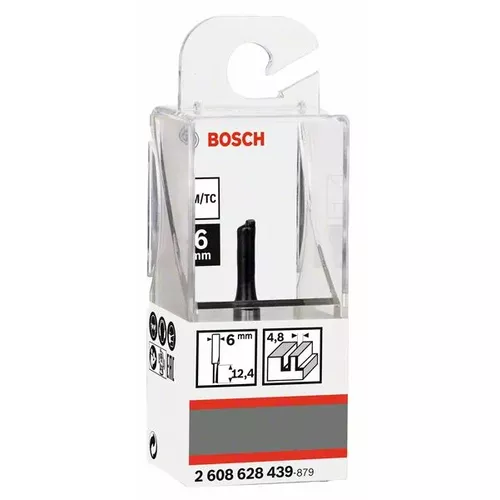 Drážkovací fréza, 6 mm, D1 4,8 mm, L 12,4 mm, G 51 mm BOSCH 2608628439