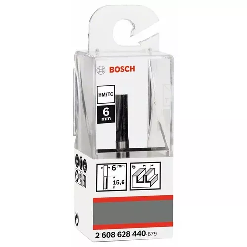 Drážkovací fréza, 6 mm, D1 6 mm, L 15,6 mm, G 48 mm BOSCH 2608628440