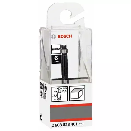 Zarovnávací fréza, 6 mm, D1 6,35 mm, L 16,1 mm, G 54 mm BOSCH 2608628461