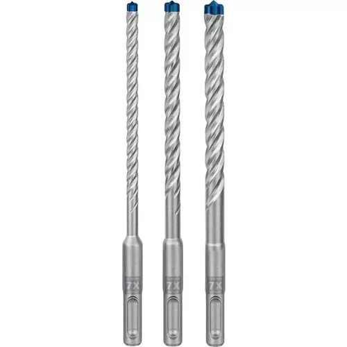 Sada vrtáků do kladiv EXPERT SDS plus-7X, 6/8/10 mm, 3 ks BOSCH 2608900196