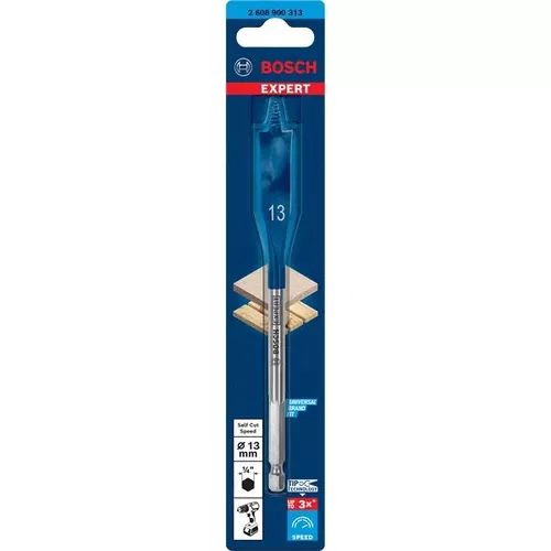 Plochý frézovací vrták do dřeva EXPERT Self Cut Speed 13×152 mm BOSCH 2608900313