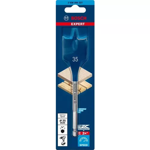 Plochý frézovací vrták do dřeva EXPERT Self Cut Speed 35×152 mm BOSCH 2608900327