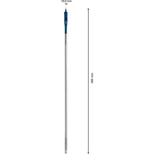 Plochý frézovací vrták do dřeva EXPERT Self Cut Speed 10×400 mm BOSCH 2608900339