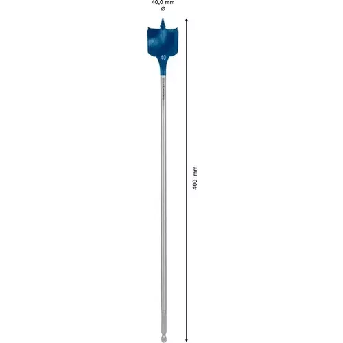 Plochý frézovací vrták do dřeva EXPERT Self Cut Speed 40×400 mm BOSCH 2608900358