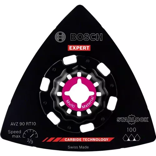 Brusná karbidová deska EXPERT AVZ 90 RT10, 90 mm BOSCH 2608900043