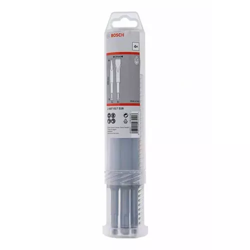 Sada sekáčů SDS plus, 4 ks  BOSCH 2607017516