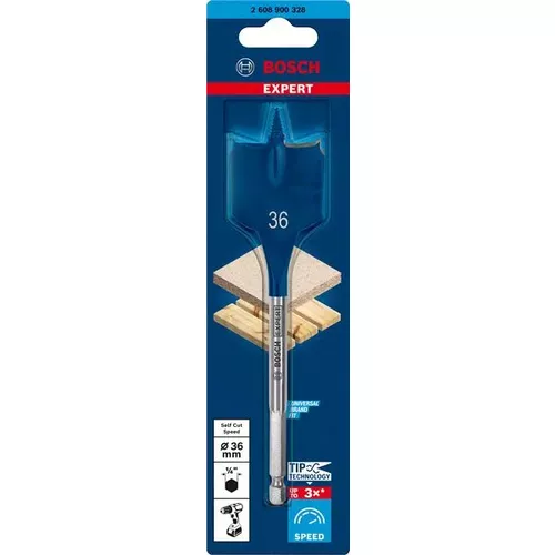 Plochý frézovací vrták do dřeva EXPERT Self Cut Speed 36×152 mm BOSCH 2608900328