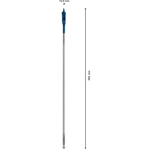 Plochý frézovací vrták do dřeva EXPERT Self Cut Speed 12×400 mm BOSCH 2608900340