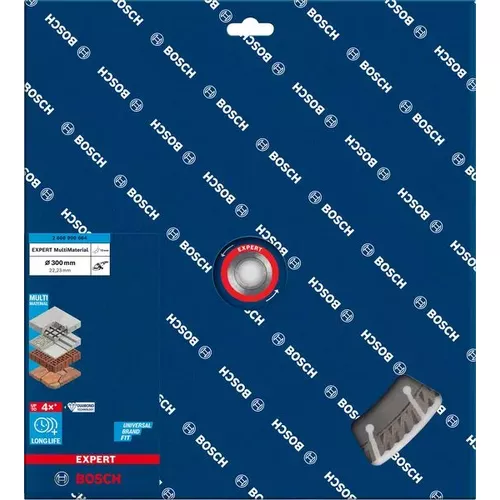 Diamantový dělicí kotouč EXPERT MultiMaterial 300 × 22,23 × 2,8 × 15 mm BOSCH 2608900664