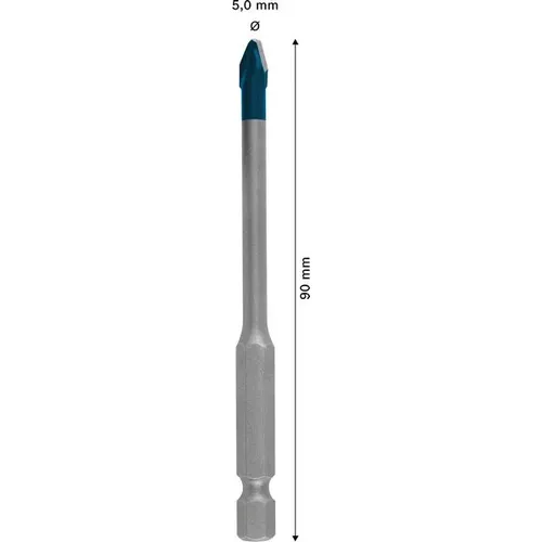 Vrták do dlažby EXPERT HEX-9 HardCeramic 5 × 90 mm BOSCH 2608900589