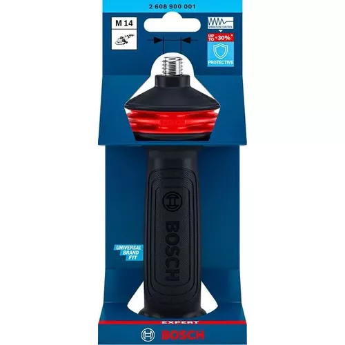 Antivibrační rukojeť EXPERT Vibration Control pro úhlové brusky s M14, 169 × 69 mm BOSCH 2608900001