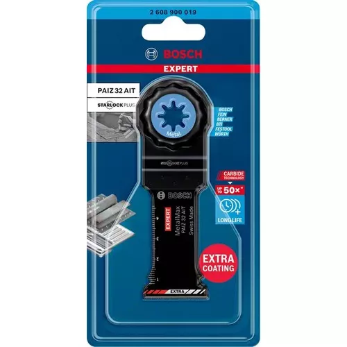 Ponorný pilový list pro oscilační nářadí EXPERT MetalMax PAIZ 32 AIT 50 × 32 mm BOSCH 2608900019