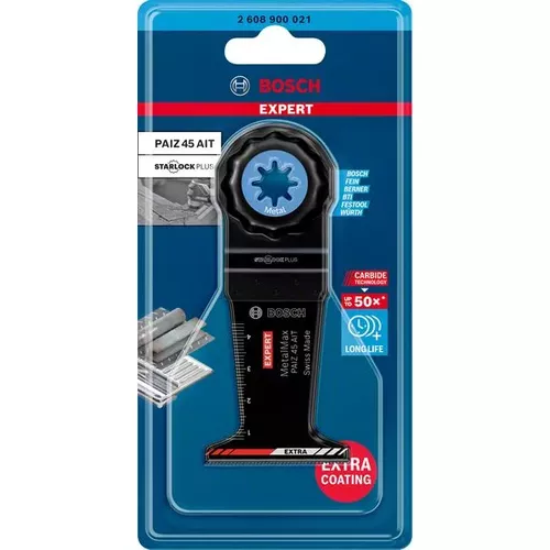 Pilový list pro víceúčelové nástroje EXPERT MetalMax PAIZ 45 AIT, 45 mm BOSCH 2608900021