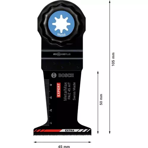 Pilový list pro víceúčelové nástroje EXPERT MetalMax PAIZ 45 AIT, 45 mm BOSCH 2608900021