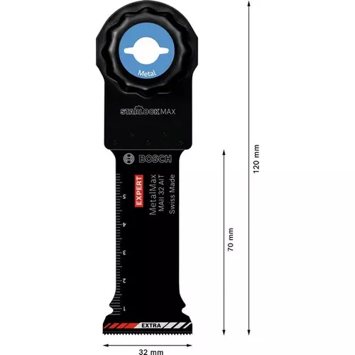 Pilový list pro víceúčelové nástroje EXPERT MetalMax MAII 32 AIT 70 × 32 mm BOSCH 2608900022