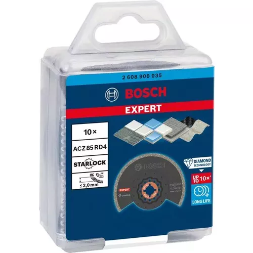 Segmentové pilové kotouče EXPERT ACZ 85 RD4 85 mm, 10 ks BOSCH 2608900035