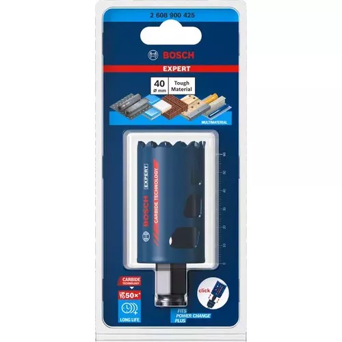 Děrovka EXPERT Tough Material 40 × 60 mm BOSCH 2608900425