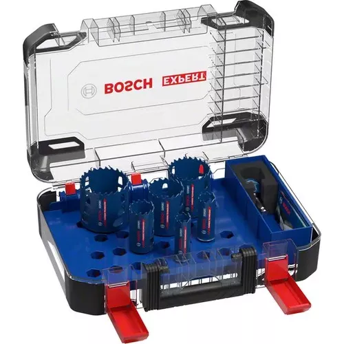 9dílná sada děrovek EXPERT Tough Material 22/25/35/51/60/68 mm BOSCH 2608900445