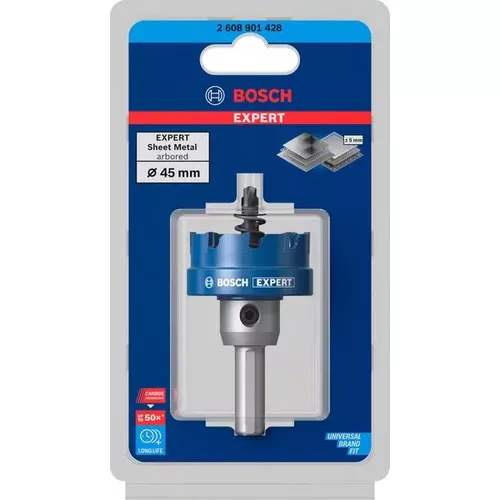 Děrovka EXPERT Sheet Metal 45 mm BOSCH 2608901428