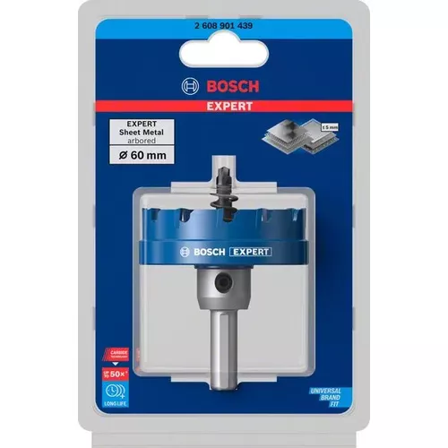 Děrovka EXPERT Sheet Metal 60 mm BOSCH 2608901439