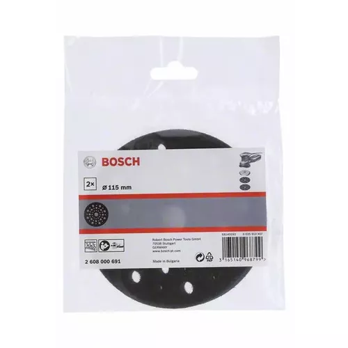 Ochrany podložky 115 mm pro excentrické brusky BOSCH 2608000691