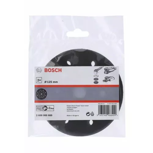 Ochrany podložky 125 mm pro excentrické brusky BOSCH 2608000689