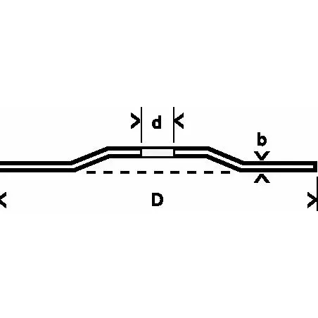 Broušení s přesazeným středem Expert for Metal systému X-LOCK, 125×6×22,23  BOSCH 2608619259