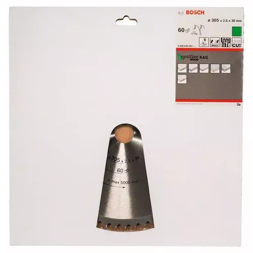 Pilový kotouč Optiline Wood  BOSCH 2608640441