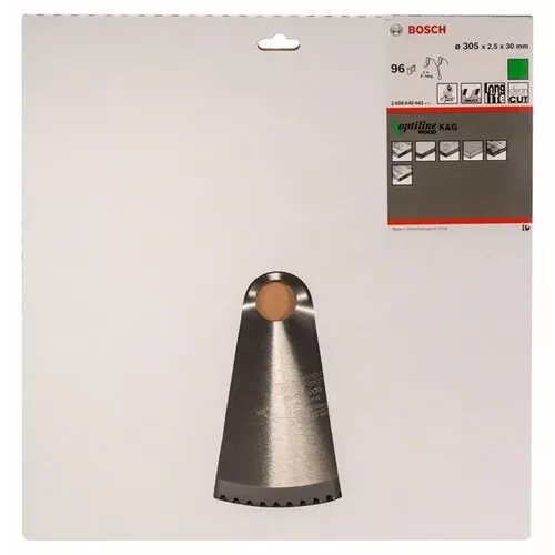 Pilový kotouč Optiline Wood  BOSCH 2608640442