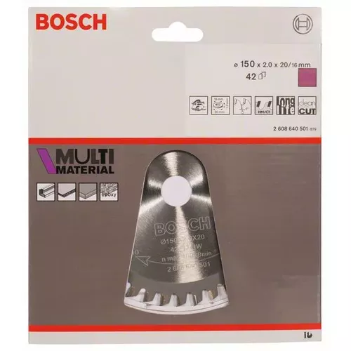 Pilový kotouč Multi Material BOSCH 2608640501